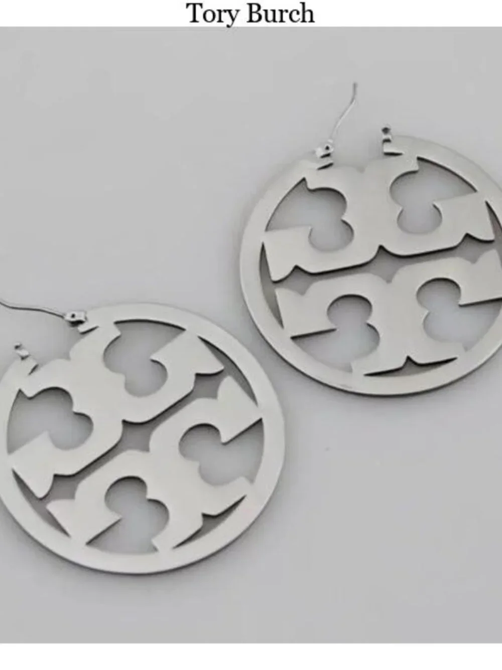 Tory Burch Silver hoop earrings